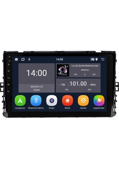 Volkswagen Polo Android Multimedya Sistemi 2017-2024 4+64 Gb
