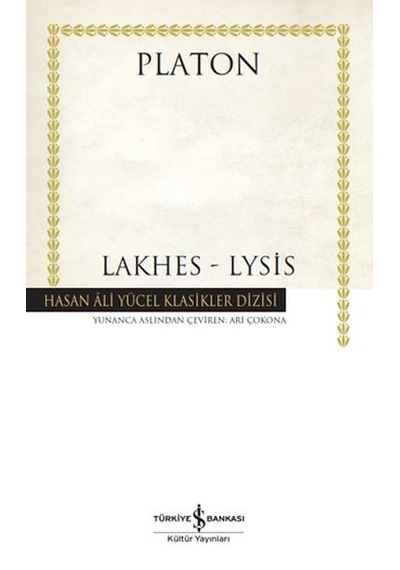 Lakhes-lysis - Hasan Ali Yücel Klasikleri - Bıso-828447