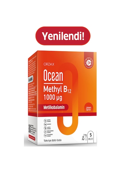 Ocean Methyl B12 Sprey 1000 Mg 5 Ml