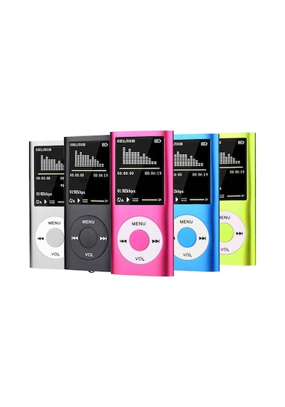 Mp3 Çalar Fm Radyo Sd Kart Girişli Mp4 Player 1.8 Inç Renkli Ekran