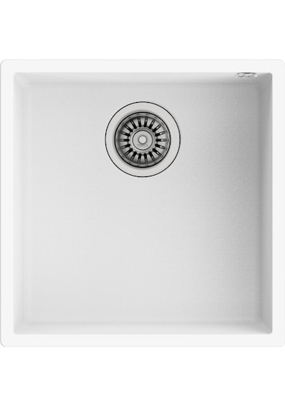 Teka Square 40.40 Tg Tek Hazneli Tegranite+ Eviye - Arctic White - 115230029