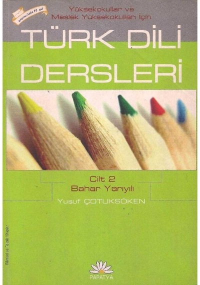 Türk Dili Dersleri Cilt 1 Ve 2 - Yusuf Çotuksöken