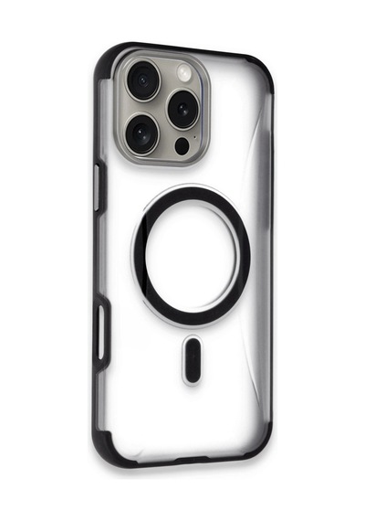 Joko Apple İphone 16 Pro Hilton Magsafe Kapak - Siyah 0.2M-Çok Renkli