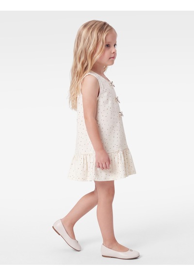 Koton Dresses Ekru Desenli 7wmg80027aw