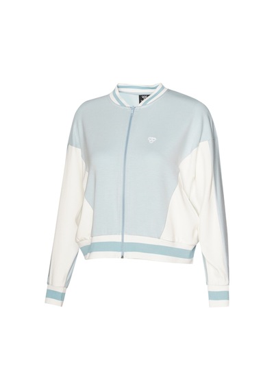 Hummel Farah Fermuarlı Sweatshırt 922175-9950 Mavi