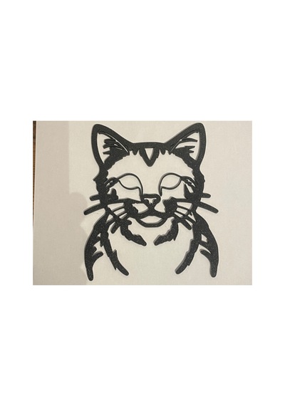 Kedi Duvar Dekoru 15 X11