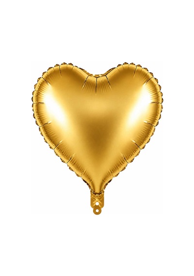 Kalp Folyo Balon Gold 18 İnc Altın