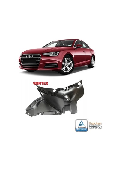 Audi - Ön Çamurluk Davlumbazı Uç Sol A4 2017-