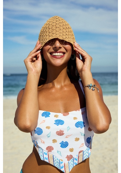 Penti Santoini Scarf Bikini Üstü Çok Renkli