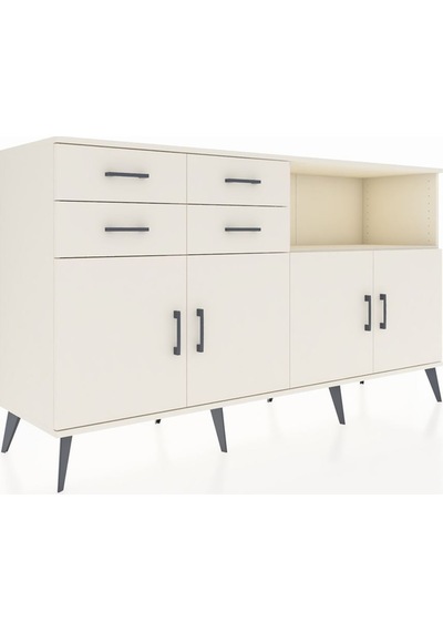 Hyperion Konsol 4 Raflı 4 Çekmeceli 4 Kapaklı 176x44x99 Aytaşı-ay Aytaşı-aytaşı Hyperion Konsol 4 Raflı 4 Çekmeceli 4 Kapaklı 176x44x99 Aytaşı-ay Aytaşı-aytaşı