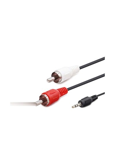 3.5 Mm To 2rca Kablo 2lıne 1.5m Siyah Hdx1042