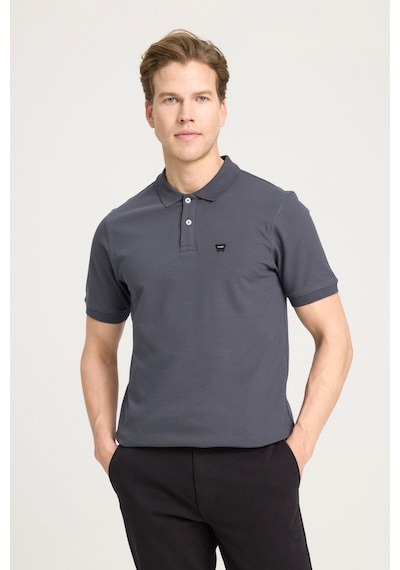 Kısa Kollu Polo T-shirt Anthracite-anthracite Anthracite