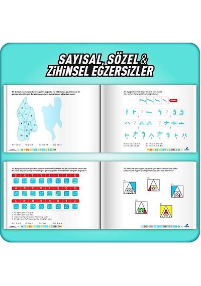 Yeni Neuro-Via Sistemi İle Dikkati Güçlendirme Seti 6.Sınıf 12 Yaş - Osman Abalı - Adeda