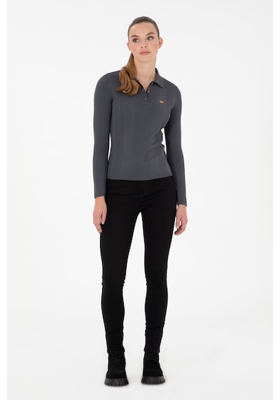 U.s. Polo Assn. Kadın Siyah Pantolon Jean 50289341-dn0027 Black