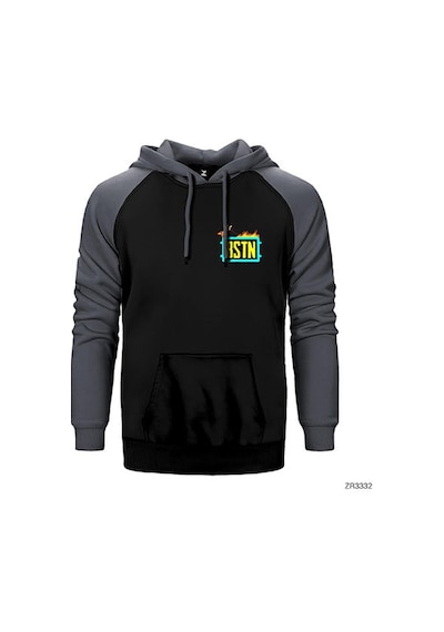 Bystanders Kırmızı Renk Reglan Kol Sweatshirt / Hoodie
