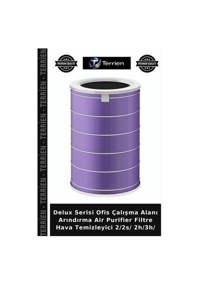 Delux Serisi Ofis Çalışma Alanı Arındırma Air Purifier Filtre Hava Temizleyici 2/2s/ 2h/3h/