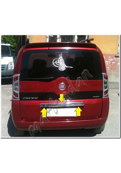 Db Chrome Fiat Fiorino Krom Bagaj Çıtası 2008-2016 Tek Kapı P.Çel N11.2351