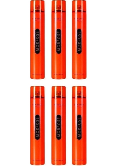 Morfose Turuncu Saç Spreyi 6 x 400 ML