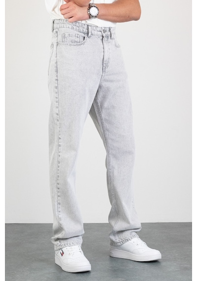HLT Jeans Erkek Açık Gri Straight Baggy Fit Likrasız Rahat Kesim %100 Pamuk Loose Jean Pantolon Oliver AÇIK GRİ HLT Jeans Erkek Açık Gri Straight Baggy Fit Likrasız Rahat Kesim %100 Pamuk Loose Jean Pantolon Oliver AÇIK GRİ