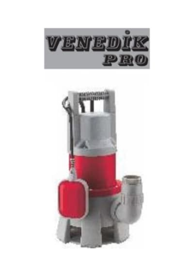 Venedik Pro Qsb-jh-1300b - 1300w 220v Pis Su Dalgıç Pompa