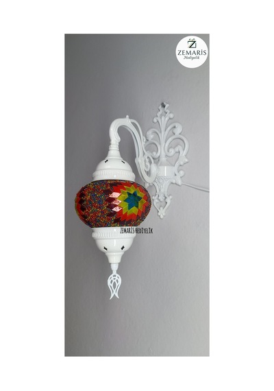 Beyaz Renk Aplik Kırmızı - 821590560 Kırmızı