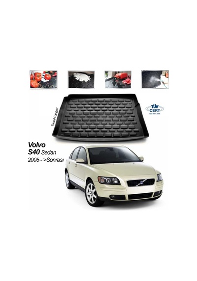 Volvo S40 Bagaj Havuzu Paspası 2005-