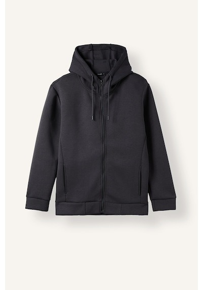Defacto Pamuklu Regular Fit Kapüşonlu Fermuarlı Sweatshirt G9103ax26auar191 Antrasit-ar191