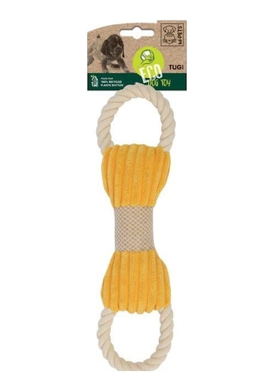 M-pets Tugi Sesli, Çekiştirmeli, Halat Kemik Köpek Oyuncağı 32 Cm