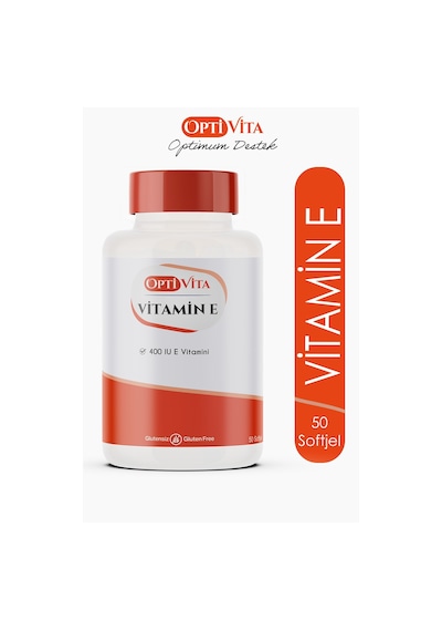 Optivita Vitamin E 400 IU 268 MG 50 Softjel