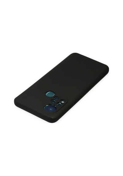 Cosmotex Newface İnfinix Hot 11s Kılıf Nano İçi Kadife Silikon - Siyah Sıyah