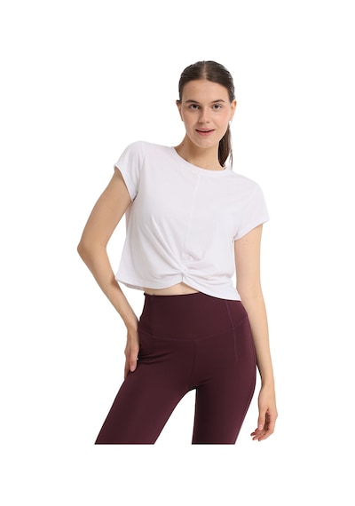Sportive Marana Cropped Top Kadın Beyaz Günlük Stil T-shirt 25kk1032-kbyz 1776519 Beyaz