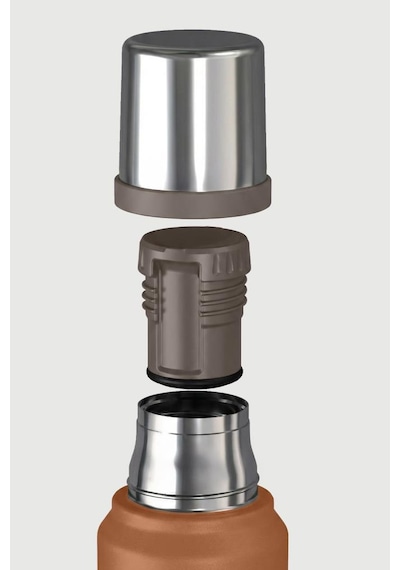 Stevig 1 Camper Klasik Kulplu Sızdırmaz Çelik Termos Autumn Leaf 1.2 Lt St-259 Turuncu