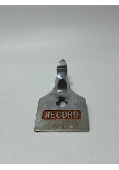 Record İngiliz Antika Ahşap El Rendesi Bıçağı 002