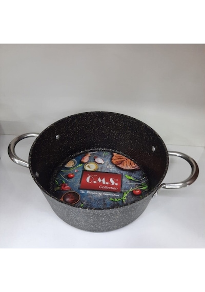Oms Collection Granit Tencere - 3116 24 Cm