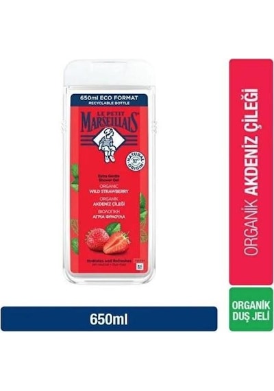 Le Petit Marseillais Akdeniz Çileği Duş Jeli 650 ML