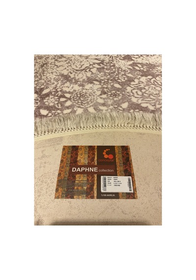 Daphne 10305a 160x230 Oval Lila Halı Mor