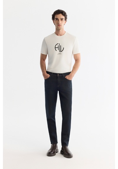 Avva Erkek Antrasit Klasik Bel Eskitme Yıkamalı Elastan Berlin Slim Fit Jean Pantolon A42y3531