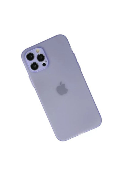 Newface Apple İphone 12 Pro Max Kılıf Puma Silikon - Mor