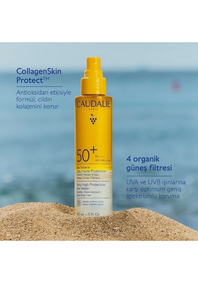 Caudalie Vinosun Yüksek Koruma Sağlayan Güneş Suyu Spf50+