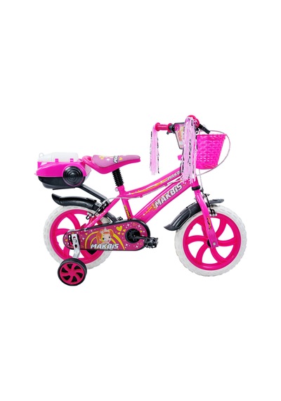 15 Jant Pembe Çocuk Bisikleti 3-6 Yaş 2026 Yerli Üretim Suluk+püskül Pembe - 902629770 Pembe