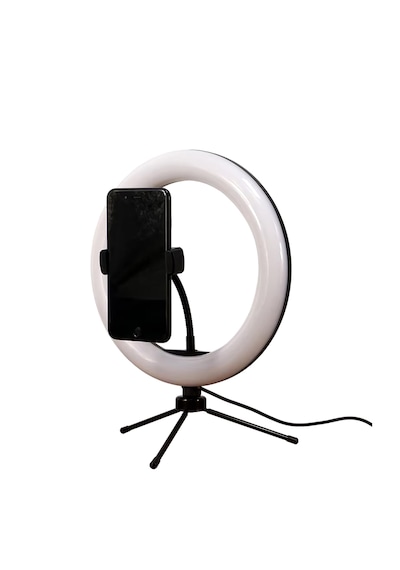 2in1 Selfie Ring Halka Işıklar İçin Telefon Tutucu Set -al4817