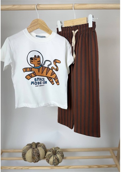 Poala Kids Space Mod On Takım Çok Renkli