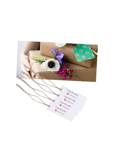 1000 Adet Handmade Deri Elbise Etiketi, Ürün Etiketi, Reklam
