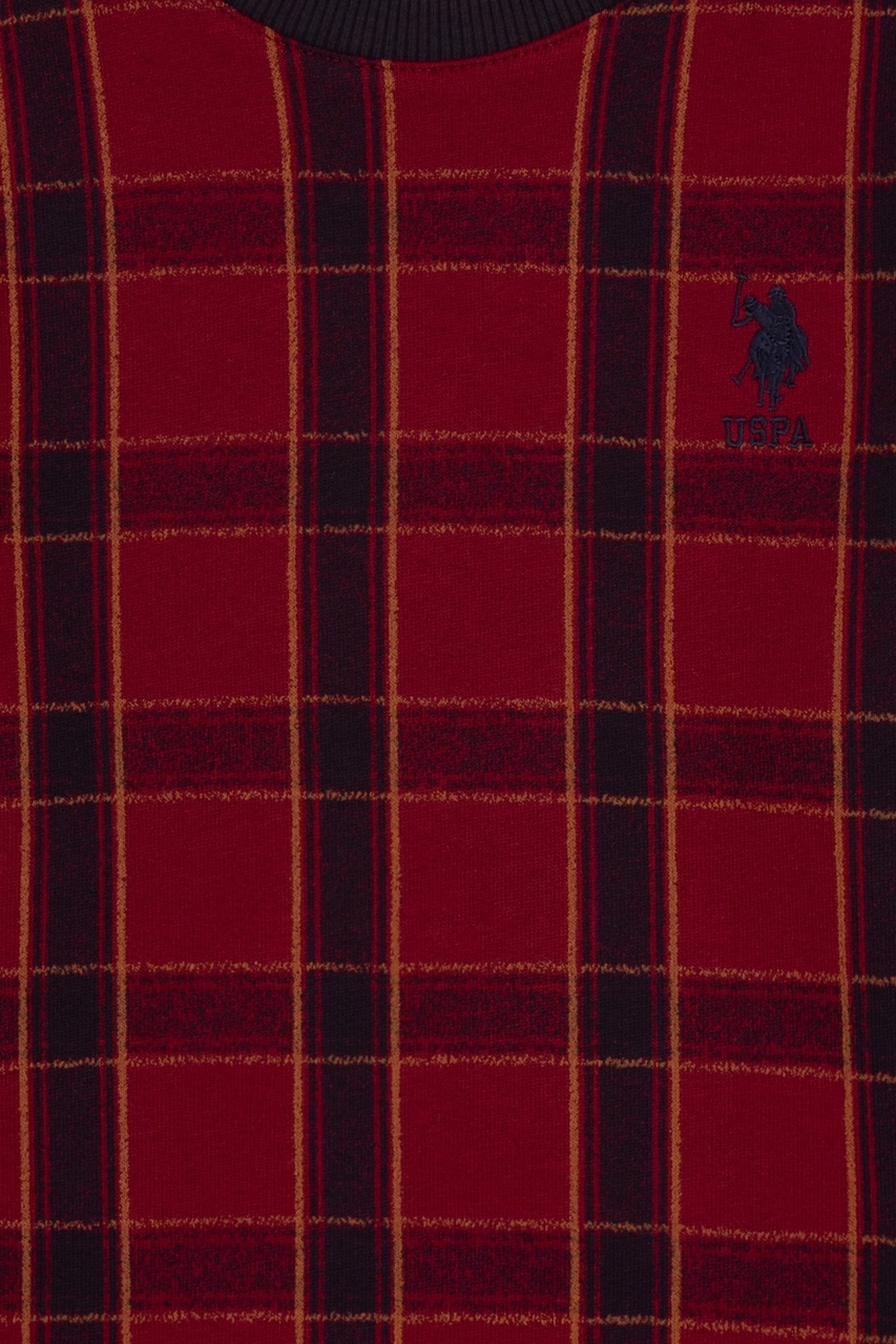 U.s. Polo Assn. Erkek Çocuk Bordo Sweatshirt 50316520-vr014 Bordo