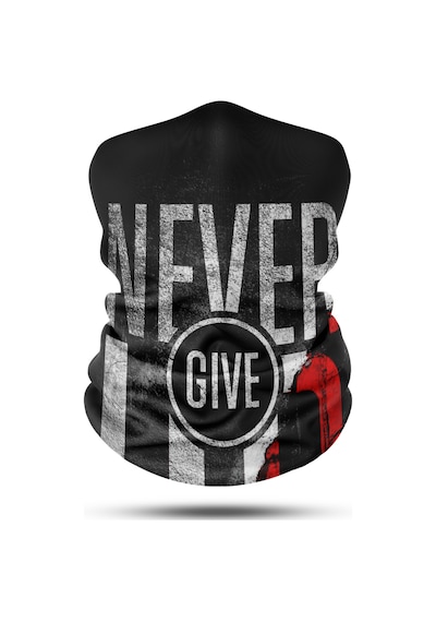 Dair Never Give Up Motosiklet Bandana Boyunluk Outdoor Balaklava