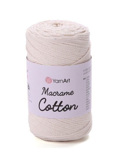 Macrame Cotton %80 Pamuk %20 Polyester 250 G 225 M Makrome İpi-752-1 Adet