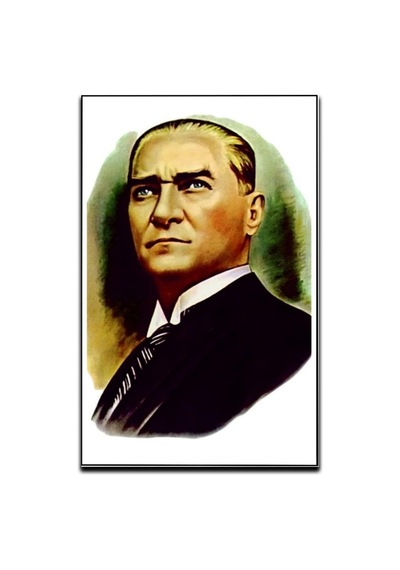 Bayrak Atatürk Portre 200x300cm Raşel Dijital Baskı Bayrak Diğer