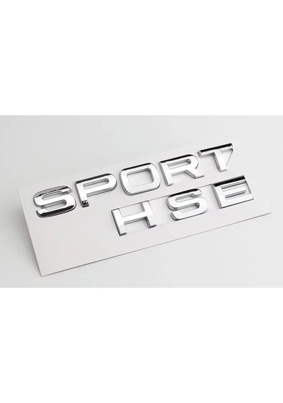 Range Rover Sport Hse Bagaj Yazısı Gümüş Renk Range Rover Sport Hse Trunk Emblem İn Silver Color Sporthsegumus Range Rover Sport Hse Bagaj Yazısı Gümüş Renk Range Rover Sport Hse Trunk Emblem İn Silver Color Sporthsegumus