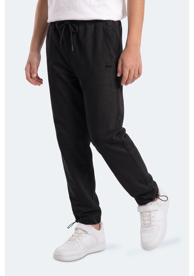 Slazenger Punto Unisex Çocuk Siyah Eşofman Altı