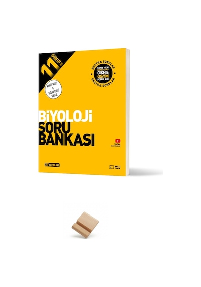 Hız 11. Sınıf Maarif Biyoloji Soru Bankası + Telefon Standı